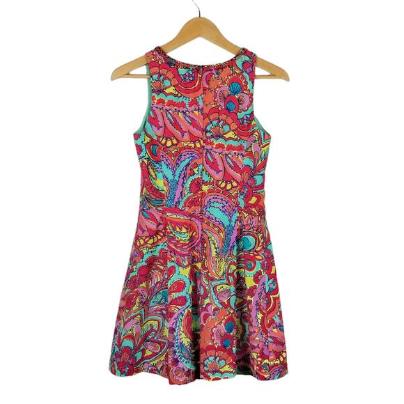 Lilly Pulitzer Lloyd Feeling Groovy Sleeveless Dress Size 4 - Picture 2 of 9